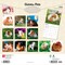 Guinea Pigs | 2026 12 x 24 Inch (Hanging) Monthly Square Wall Calendar | Plastic-Free